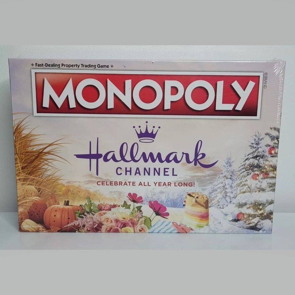 Hasbro Monopoly Hallmark Channel Edition Family Board Game Ages 8+ NEW/SEALED